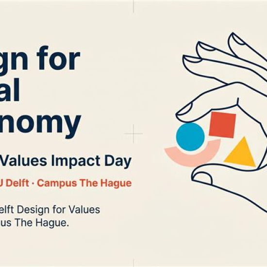 Visual design for an event on digital autonomy