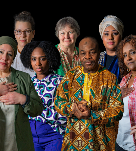 VGV expo. International Day of Zero Tolerance for Female Genital Mutilation. Photo by Daniella van Bergen.