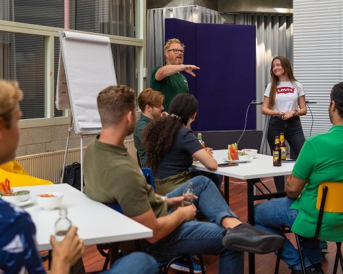 One of the many workshops taking place at The Hague Tech