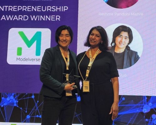 Women4Cyber Entrepreneur award