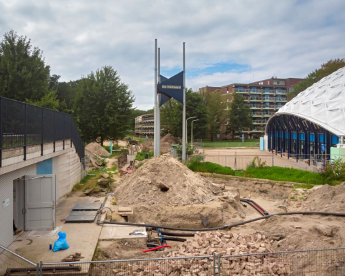 Blinkerd and sewage location plus outside installation riothermia. photo free of rights by Arjan de Jager Blinkerd and sewage location plus outside installation riothermia. photo free of rights by Arjan de Jager