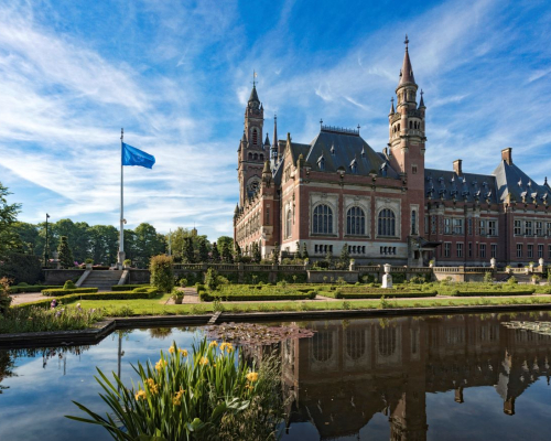 Peace Palace, United Nations 75 years Human Rights