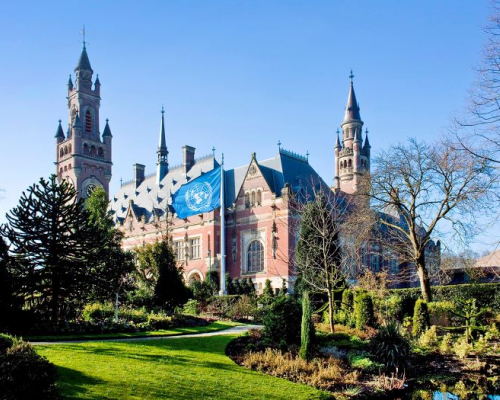 The Hague peace palace