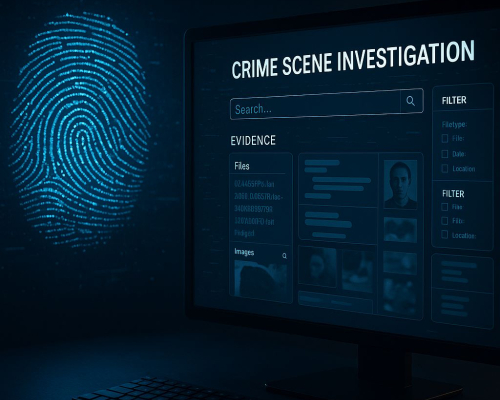 A digital forensic interface source ChatGPT