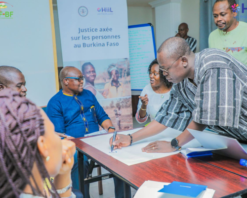 Justice Innovation Lab in Burkina Faso source HiiL Justice Innovation Lab in Burkina Faso source HiiL