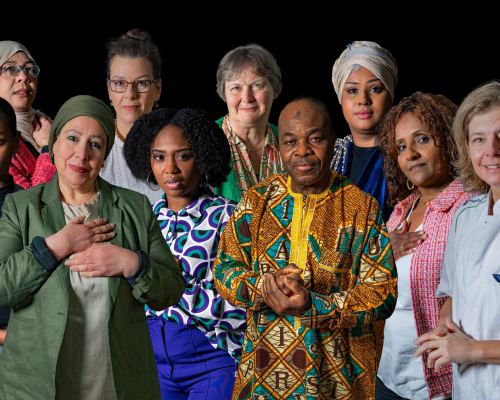 VGV expo. International Day of Zero Tolerance for Female Genital Mutilation. Photo by Daniella van Bergen.