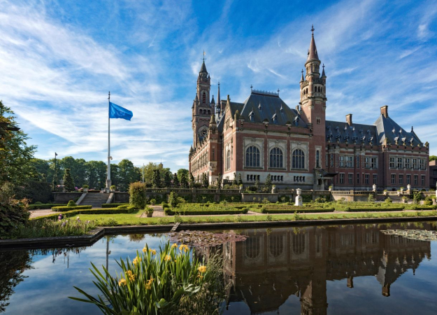 Peace Palace, United Nations 75 years Human Rights