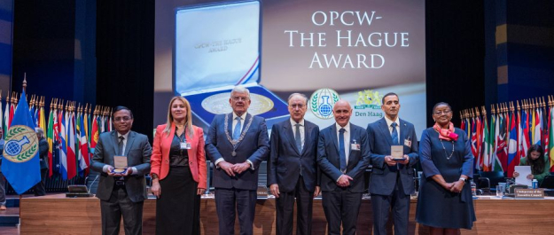 High res 2024 OPCW-The Hague Award recipients announced Prestigious award recognises Algeria’s National Institute of Criminalistics and Criminology and Indian Chemical Council for their significant contributions to OPCW priority areas