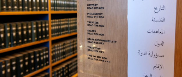 Books and information at the Peace Palace Library Low Res