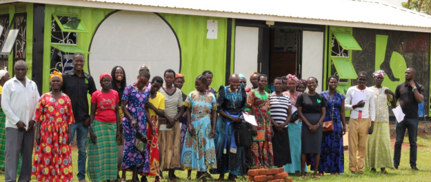 Gerald together with a Community for Village Savings and Loan Assosiation at the BarefootLaw Box