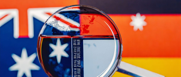 How Australian and German crimes are solved with glass expertise from The Hague. Source Adobe Stock AI created