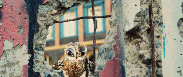 Owl in Wall, PORCELAIN WAR Owl in Wall, PORCELAIN WAR