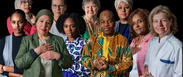 VGV expo. International Day of Zero Tolerance for Female Genital Mutilation. Photo by Daniella van Bergen.