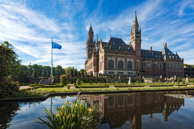 Peace Palace, United Nations 75 years Human Rights