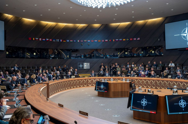 NATO Participants at work Source https://www.nato.int/nato_static_fl2014/assets/pictures/images_mfu/2025/1/20a-visit-eu-defence-space/250120a-005.jpg