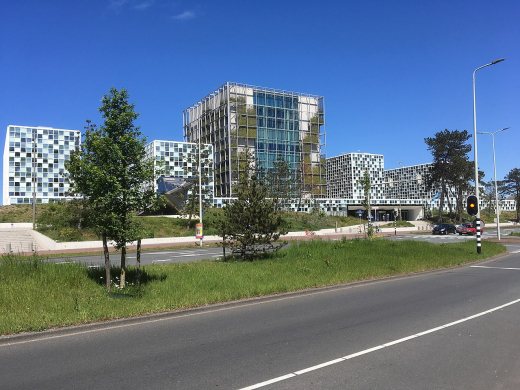 the premises of the ICC in The Hague