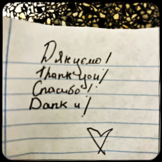 Ukrainian being gratefull for help Ukrainian being gratefull for help