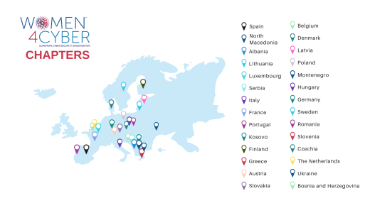 Women4Cyber Chapters