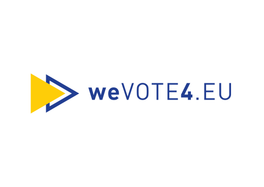 WeVote4EU logo app EU Elections WeVote4EU logo app EU Elections