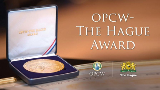The Organisation for the Prohibition of Chemical Weapons (OPCW) has announced the recipients of the 2024 OPCW-The Hague Award. Picture Credit to OPCW.