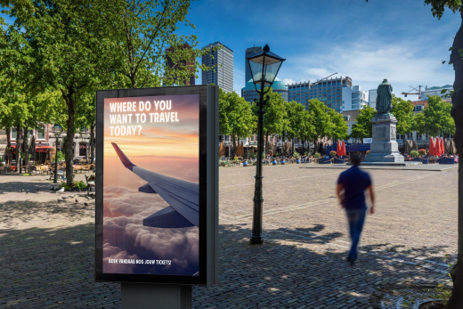 From 1 jan 2025 this type of advertising is not allowed anymore because of approving a council initiative from the Party of the Animals PVDD in The Hague.