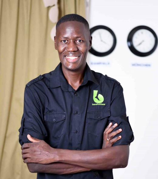 Gerald Abila, Founder of BarefootLaw  Gerald Abila, Founder of BarefootLaw