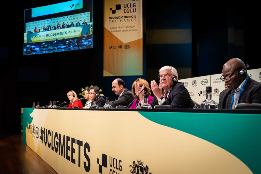 Mayor Jan van Zanen at UCLG oct 2024 Photo credits Martijn Beekman 241009UCLG0134_websize