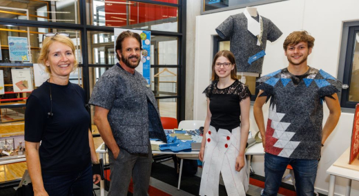 Ronald van der Kemp at THUAS awareness sustainable fashion