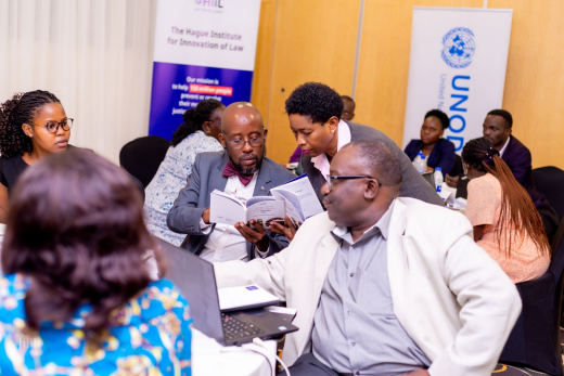 Training on people-centred justice and crime data in Uganda source HiiL Training on people-centred justice and crime data in Uganda source HiiL