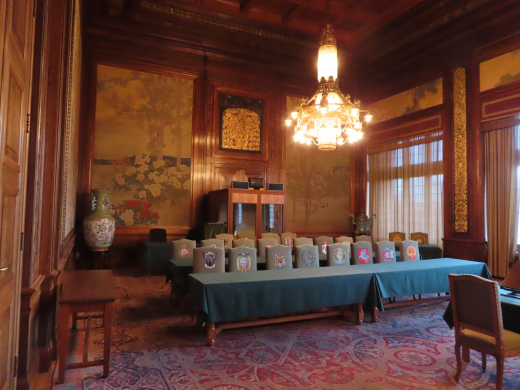 Turkey and the Japanese Room source Verdes Paleis