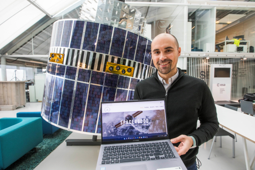 Picture of Founder Alexander Gunkel, Space4Good